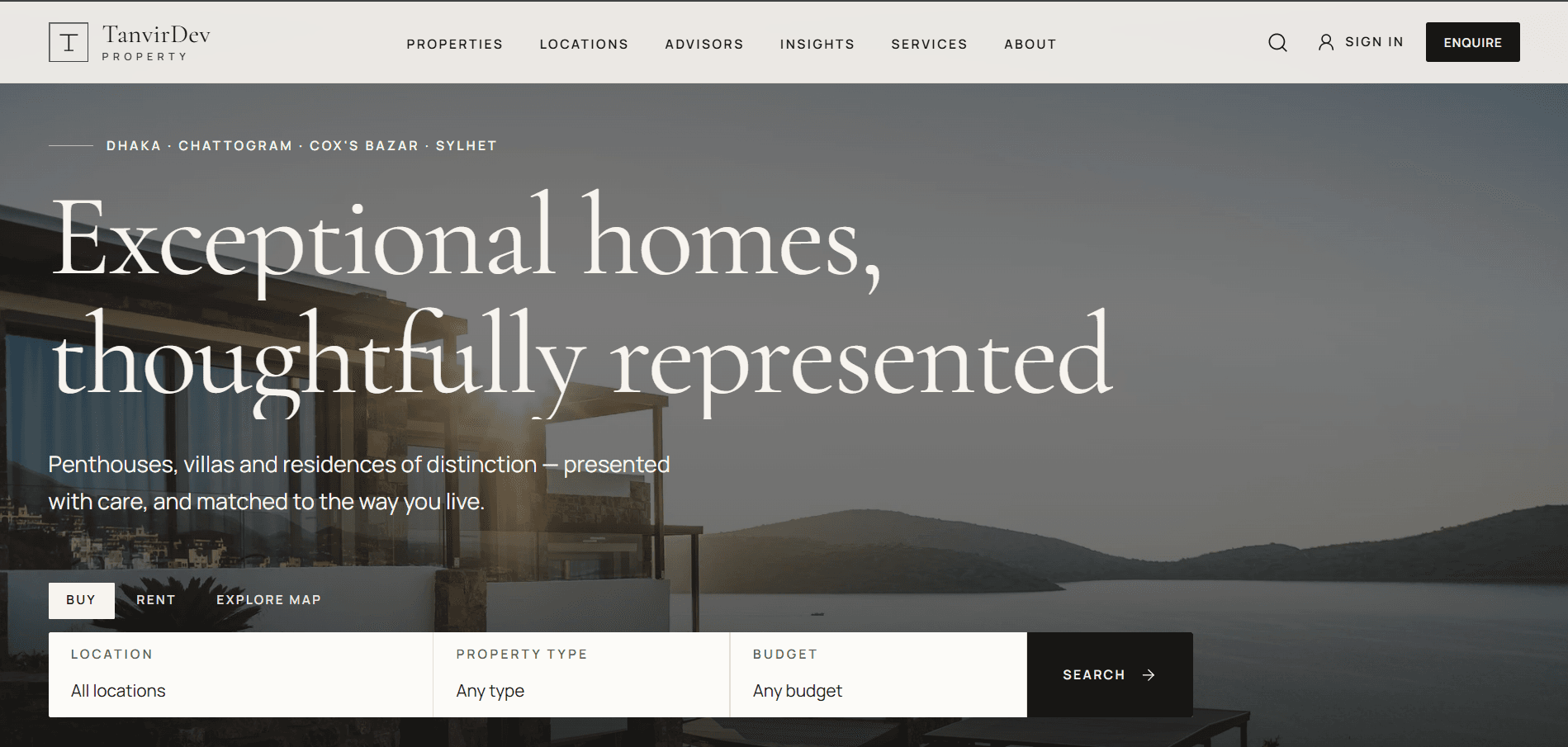 TanvirMernEstate interface